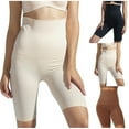thumbnail image 4 of ZQUUVOU Women's Seamless Shapewear Shorts High Waist Shaping Briefs Tummy Control Invisible Butt Lifting Shapewear Coffee, 4 of 4