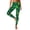 Green, variant on DailyTrove Women's High Waisted Printed Yoga Leggings - Tummy Control Stretch Workout Pants for Gym & Running