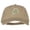 Khaki, variant on Maine with Map Outline Embroidered Washed Cotton Twill Cap - Olive OSFM