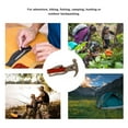 thumbnail image 4 of Pocket Size Multitool, Multitool Hammer Knife Bottle Opener Wrench Metal Wood  For Camping, 4 of 8