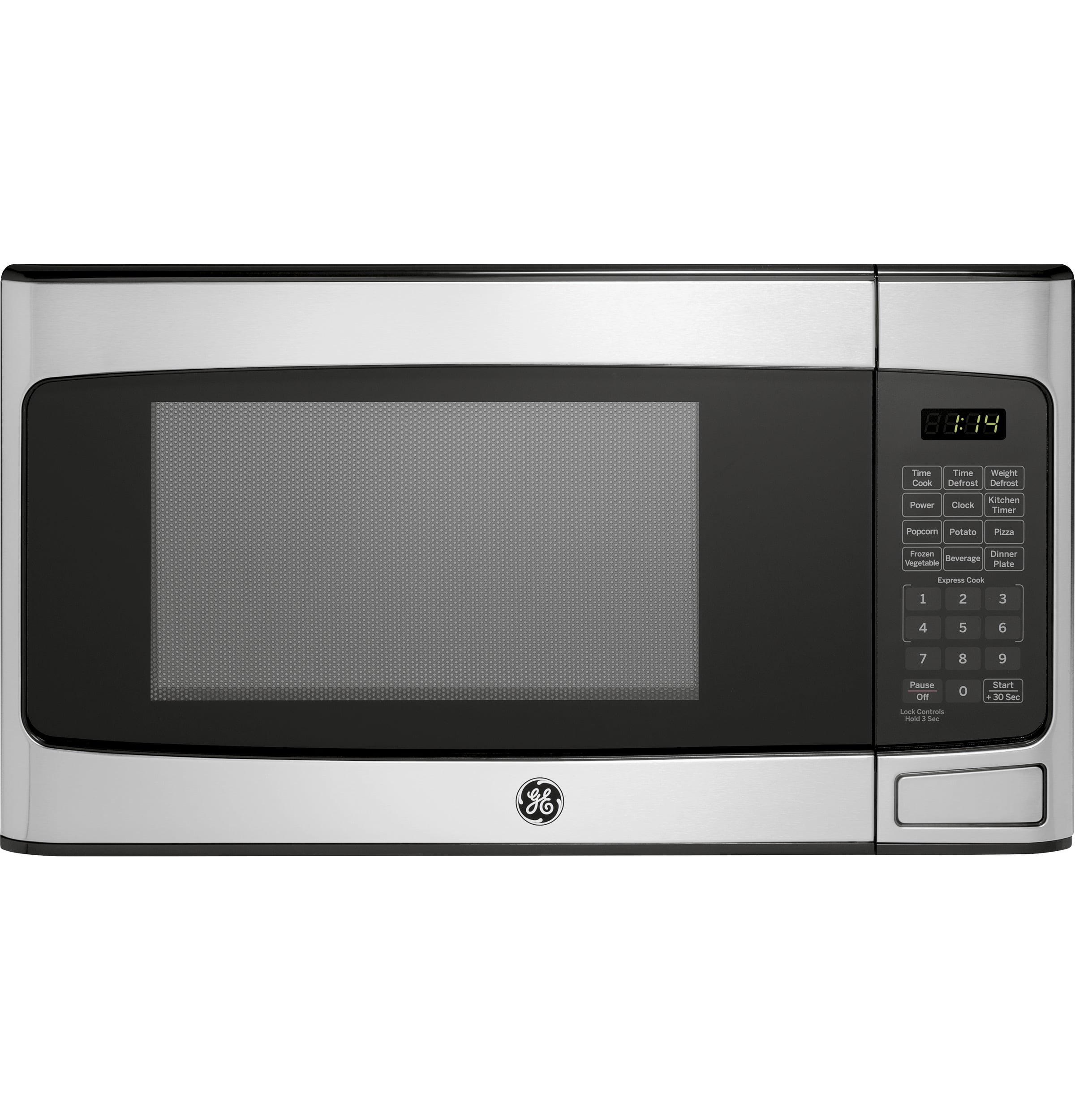 GENERAL ELECTRIC 1.1 Cu. Ft. Countertop Stainless Steel Microwave Oven