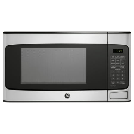 Black Electric Microwave Oven general electric 1 1 cu ft countertop stainless steel microwave oven walmart com