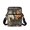 Artistic Horse Print, variant on FUIALDOLG Stretch Polyester satchel pouch Lightweight Zipper Crossbody Purse for Travel, Black Cat Floral Design Crossbody Bag