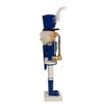 thumbnail image 3 of Kurt Adler 15 in. Wooden Delft Blue Nutcracker, 3 of 8