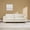 Linen, variant on ReNest Oversized 2-Piece Modular Sofa with Solid Wood Base, Linen-Like Fabric, Feather-Blend Cushions, Beige, 83''W