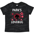 thumbnail image 3 of Inktastic Valentine's Day Papa's Lovebug Boys or Girls Toddler T-Shirt, 3 of 5