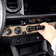 thumbnail image 7 of TINKI Fit for Tacoma 2015 2016 2017 2018 2019 2020 2021 2022 2023 LHD Car A/C Control Switch Panel,Center Console Air Vent Outlet Air Condition Vent Cover Trim Car Accessories, 7 of 7