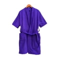 thumbnail image 4 of Bata de Baño Unisex Microfibra Morado, 4 of 4