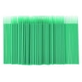 thumbnail image 1 of 100pcs Double Head Disposable Swab Fiber Buds Plastic Swab Double Sticks Eyebrow Eyelash Make Up Tools, 1 of 9