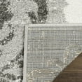 thumbnail image 4 of SAFAVIEH Adirondack Hortense Floral Area Rug, Silver/Ivory, 3' x 3' Round, 4 of 5