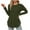 Army Green, variant on Inleife Fall Tops for Women Womens Loose Round Neck Long Sleeved Printed T-Shirt Top