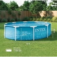 thumbnail image 2 of Intex 10Ft X 30In Beachside Metal Frame Pool, 2 of 5