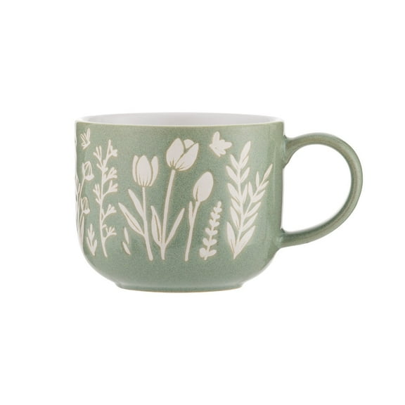 Mason Cash In the Meadow 13.5oz Mug | Green Tulip
