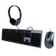 thumbnail image 4 of Kit Teclado+Mouse+Diadema para Oficina PERFECT CHOICE PC-201700, Negro, 1000 DPI, 4 of 10