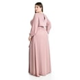 thumbnail image 3 of Vestido elegante de manga larga Roman Fashion /Tallas Extras, 2009 (Mauve) rosa 38, 3 of 6
