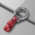 thumbnail image 2 of HPDL Silver hardware powder car key ring pendant key chain key ring waist hanging ring personality creative simple key lanyard men, 2 of 8