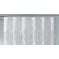 thumbnail image 4 of Warm Home Designs White Lace Shower Curtain 72 x 72 inches with Attached Valance & 7 Tassels. Lace Material. LA White  72, 4 of 5