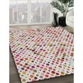 thumbnail image 3 of Ahgly Company Machine Washable Indoor Rectangle Transitional Rust Pink Area Rugs, 5' x 8', 3 of 7