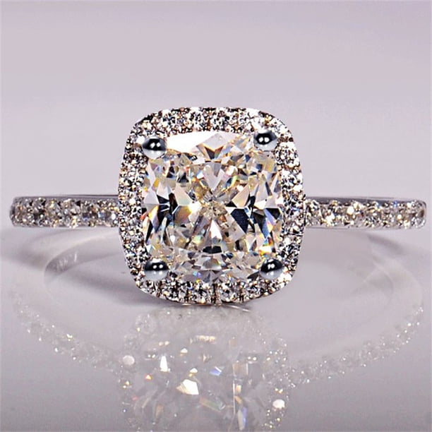 Anillos para mujer, regalos para mujer Anillos para mujer, joyería de moda para bodas, novias, compromisos, anillos de colores, anillo para mujer.