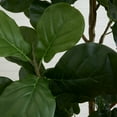 thumbnail image 3 of Nearly Natural 9ft. Artificial Fiddle Leaf Fig Tree, Green, 3 of 7