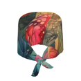 thumbnail image 2 of Xecao Butterflies On Rocky Cliff Print Men Women Adjustable Working Cap with Button Unisex Hats Sweatband, 2 of 7