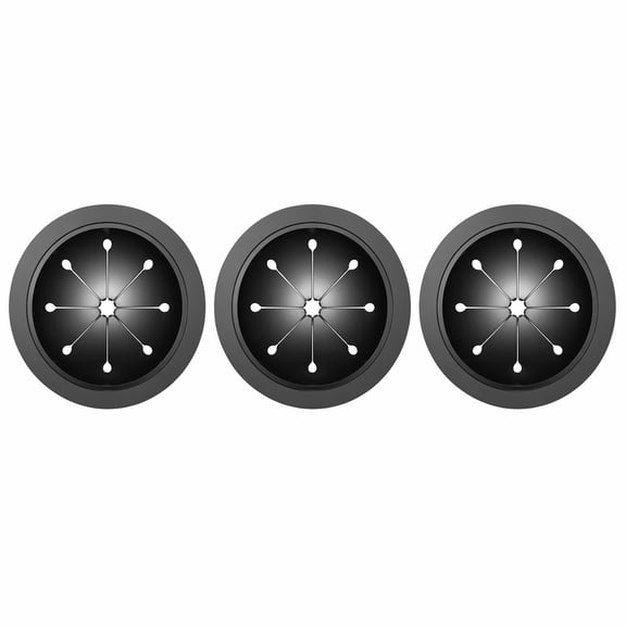 Stcellnmex 3 Pcs Rubber Sink Stopper Guard Splash Shield for Garbage Disposal