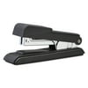Bostitch Antimicrobial B8 PowerCrown Flat Clinch Premium Stapler, Black