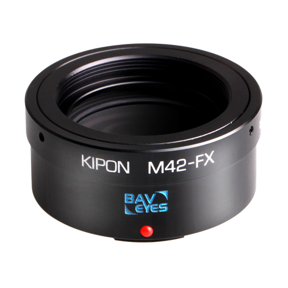Meer dan wat dan ook hartstochtelijk ei Kipon Baveyes 0.7x Mark2 Lens Mount Adapter for M42 Lens to FUJIFILM  FX-Mount Camera - Walmart.com
