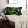 thumbnail image 6 of Uemuo DINOSAUR IN SPACE Print Throw Pillow Case – Cozy & Soft Cushion Cover, Hypoallergenic Pillow Case for Sleeping, Perfect for Women with Envelope Closure-14"x20", 6 of 6
