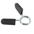 thumbnail image 4 of Barbell Clamp, Rubber Grip Slide Prevention Barbell Spring Lock Clamp Long Service Life  For Home Equipment, 4 of 8