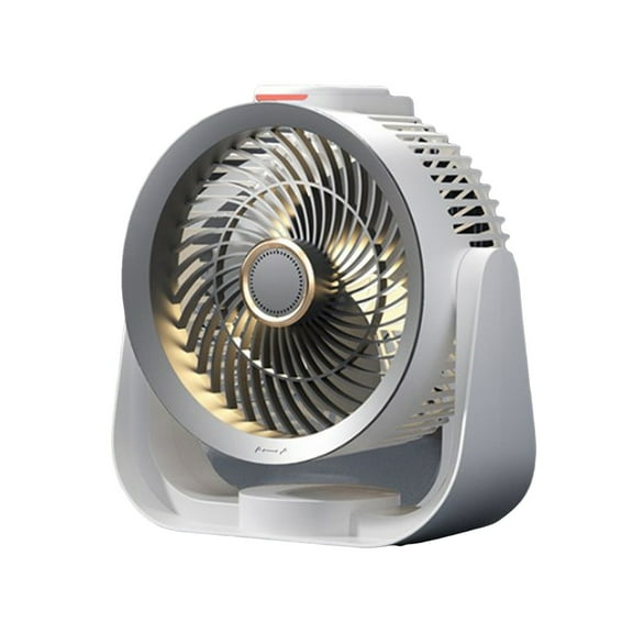 LYCAQL Fan, 8.5"D x 4.1"W x 9"H, Gray Powerful Fan For Home Bedroom Table Air Circulation Fan Wall Mounted Folding Desktop Portable Silent Mini USB Charging Fan