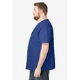 thumbnail image 3 of KingSize Men's Big & Tall The Ultra-Light No Pocket Tee, 3 of 3