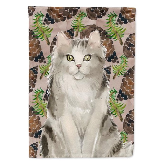 Carolines Treasures CK3096CHF Ragamuffin Pin Cônes Drapeau Toile Maison Taille