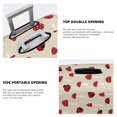 thumbnail image 3 of Susaid Ladybug With Mushroom Print Elastic Washable Suitcase Cover with Hidden Zipper, Fits 18-32 Inch Luggage for Protection During Travel-Large, 3 of 7