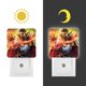 thumbnail image 3 of Doctor Strange / Doctor Extraño Luz nocturna LED con sensor de anochecer a amanecer para dormitorio, baño, pasillo, escaleras - Lámpara LED nocturna de enchufe, 0.5W - 1 pieza, 3 of 6