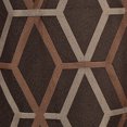 thumbnail image 5 of cortina de jacquard con arillos poliéster café 210 x 140 cm, 5 of 5