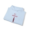 thumbnail image 5 of It's Winesday Today Hoodie - Unisex Heavy Blend Hooded Sweatshirt, 5 of 7