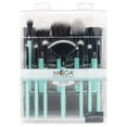 thumbnail image 3 of Moda Brush Pro Full Face 13pc Makeup Brush Set with Travel Wrap, 3 of 11
