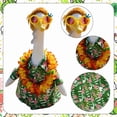 thumbnail image 4 of CaiYueKe 4 Pcs/Set Hawaiian Porch Goose Outfits, Summer Lawn Goose Costume, Yard Goose Clothes Hawaiian Wreath with Glasses for 23" Statue Patio Garden Decoration, 4 of 8