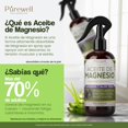 thumbnail image 3 of Aceite de Magnesio para Pies en Spray con Aceites Esenciales Purewell - Cloruro de Magnesio Puro de Alta Absorci&oacute;n R&aacute;pida para Uso T&oacute;pico en la Piel - Spray con Mini T, 3 of 8