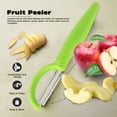 thumbnail image 3 of 1 Pack Fruit, Potato Vegetable Peeler, Kitchen Gadgets and Accessories, Stainless Steel Dual Blade Cutter Slicer, Shredder, Scraper for Fruit, Potatoes, Carrot, Cucumber, Dishwasher Safe, 3 of 6