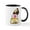 White/Black Inside, variant on CafePress - Sweetie Pug Mugs - 11 oz Ceramic Mug - Novelty Coffee Tea Cup