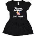 thumbnail image 3 of Inktastic Future Dart Player Girls Baby Dress, 3 of 5
