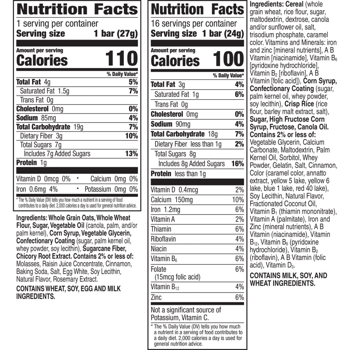 Cinnamon Toast Crunch Cereal Treat Bars, Bonus Pack, 17 Bars, 14.5 oz