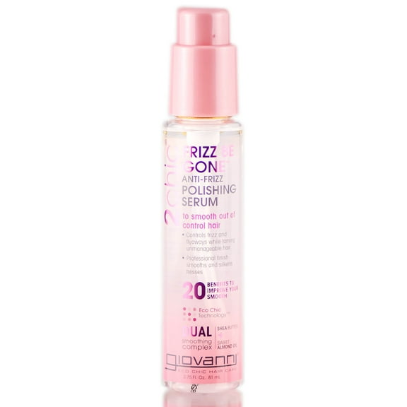 Giovanni 2 Chic Frizz Be Gone Anti-Frizz Polishing Serum - 2.75 oz