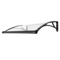 thumbnail image 4 of Front Doors/Windows Overhang Awning for Sun Shutter, Patio Awning Canopy 187.39lbs Window Door Awning Canopy, 4 of 19