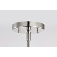 thumbnail image 6 of Nuvo Lighting Easton 1 Light Pendant Polished Nickel Finish White Linen Shade - Polished Nickel, 6 of 15