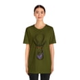 thumbnail image 4 of Antelope With Glasses Fashion Unisex Jersey Short Sleeve Bella Canvas  Tee, 4 of 12