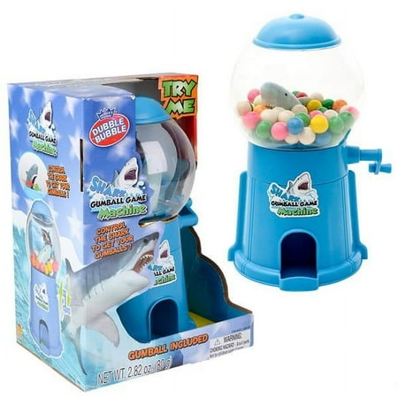 JoyAbit Gumball Machine for Kids, 9" SHARK GUMBALL MACHINE GAME includes gum balls Ideal Gift for Boys and Girls for Holiday,