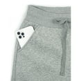 thumbnail image 6 of REORIA Drawstring Fleece Joggers for Women Casual Sherpa Lined Sweatpants Winter Pants with Pockets, 6 of 8